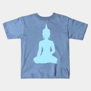 Pastel Sky Buddha Kids T-Shirt